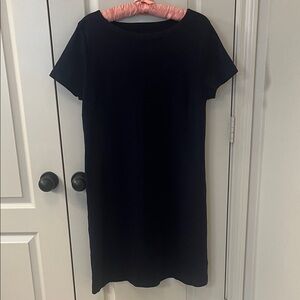 Talbots Classic Black Cotton Dress